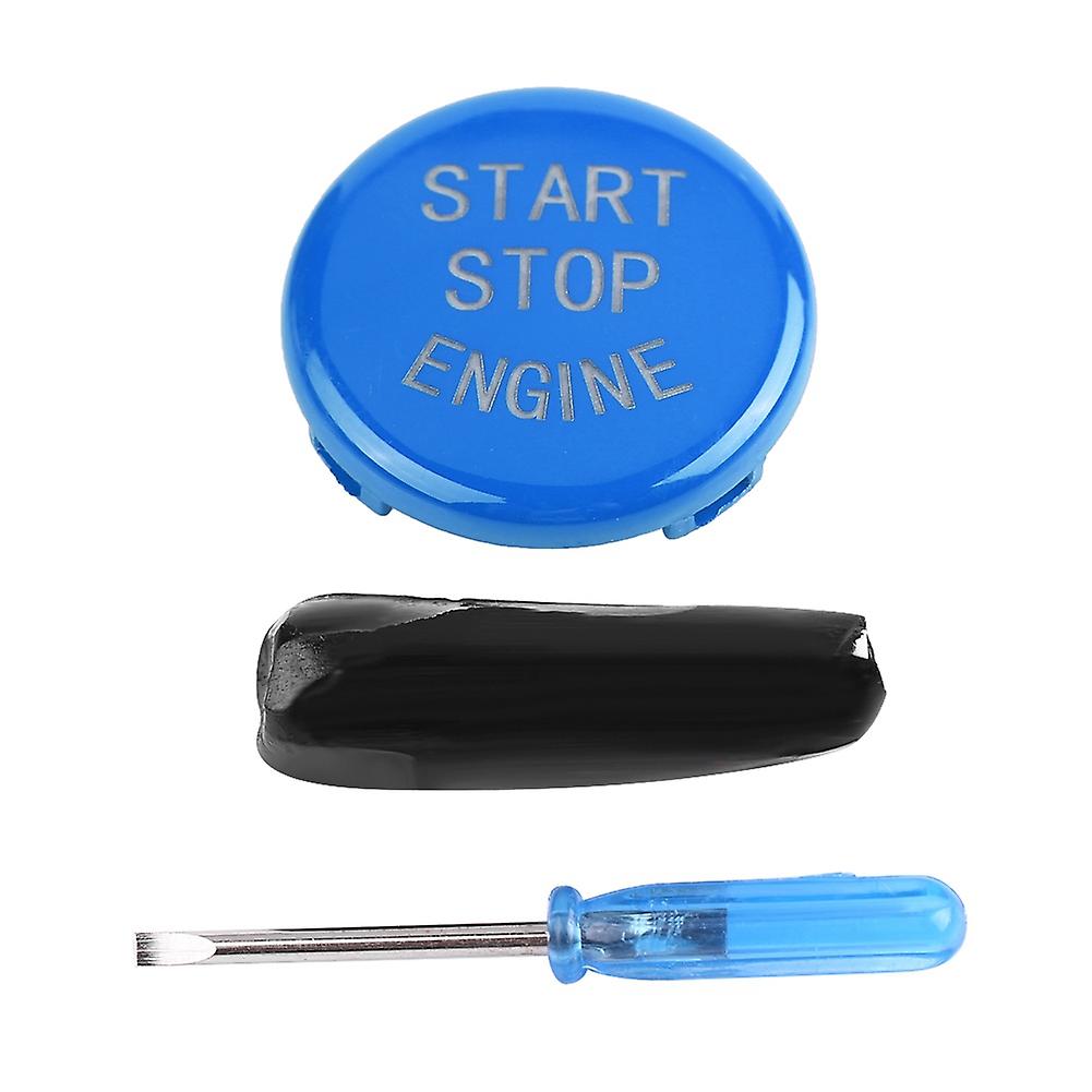 Engine Switch Cover,Car One key Start Engine Start Stop Buttonfor BM Engine Start Stop Button Striking Appearance