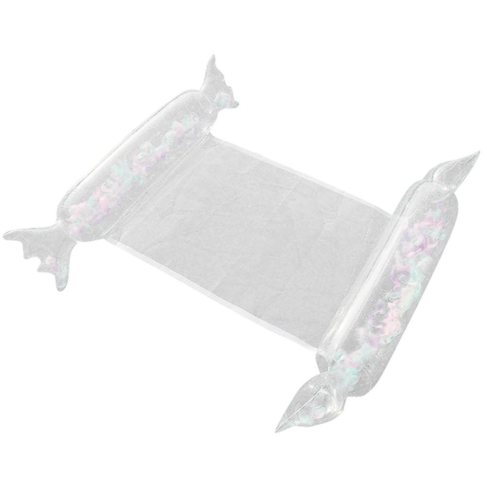 Pool Floats Inflatable Multi-Purpose Inflatable Hammock Sequin Floating Bed Feather Inflatable Floating Row Adult Hammock