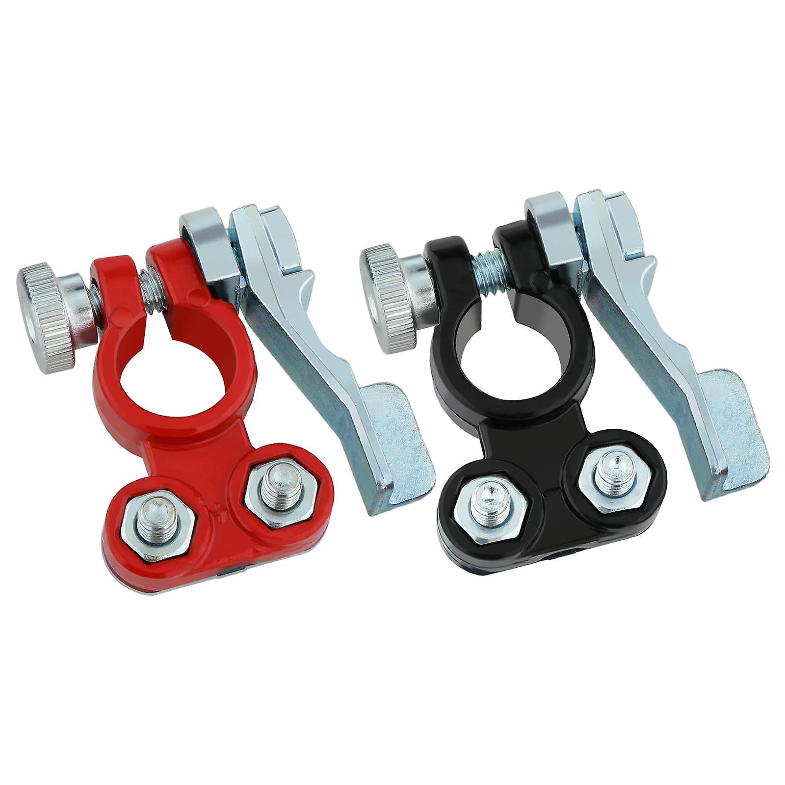 Professional Battery Cable Terminal Clip Adjustable Quick Release 1Pair