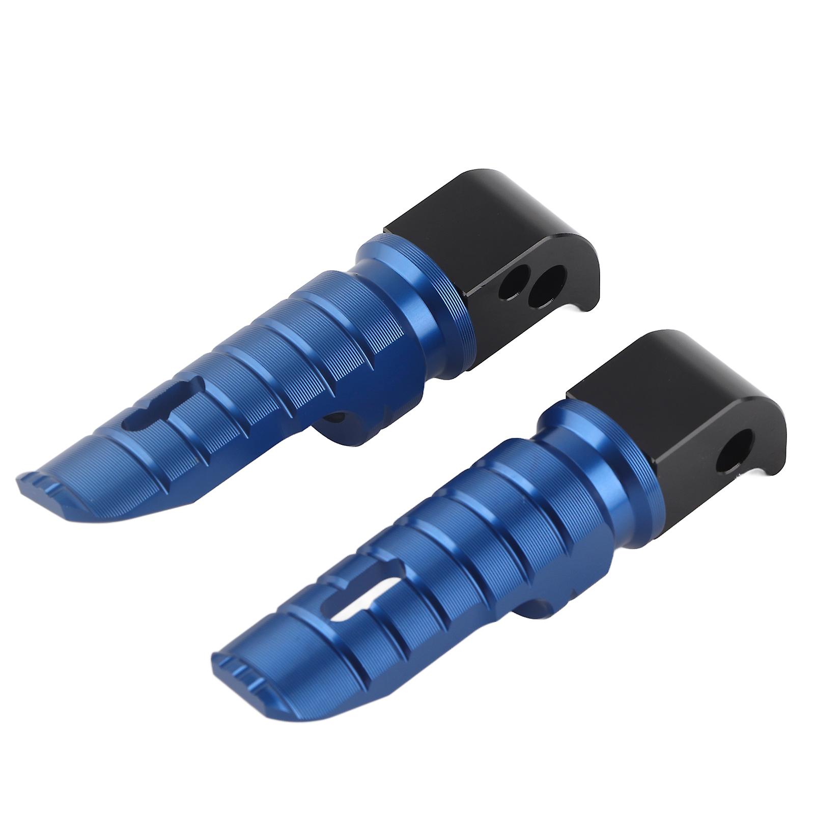 Pair of Motorcycle Footpegs Aluminum Alloy Pedals Fit for MT‑10 MT‑09 MT‑07 Tracer900 FZ6