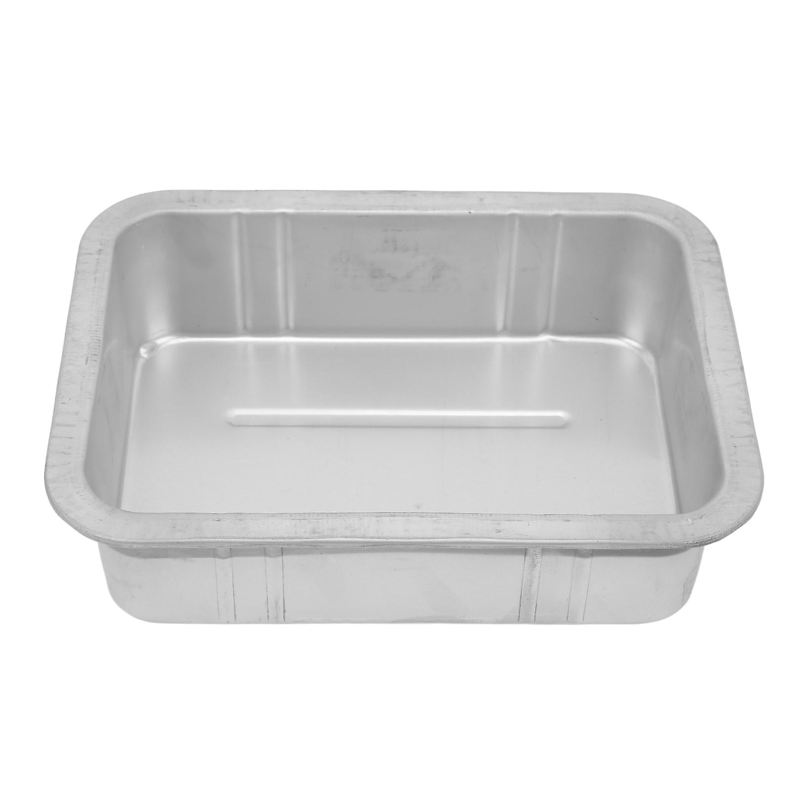 ZPSHYD Oil Drain Pan, No Leakage Portable Universal Metal Construction Automotive Oil Change Container Oil Change Drain Pan(5L)