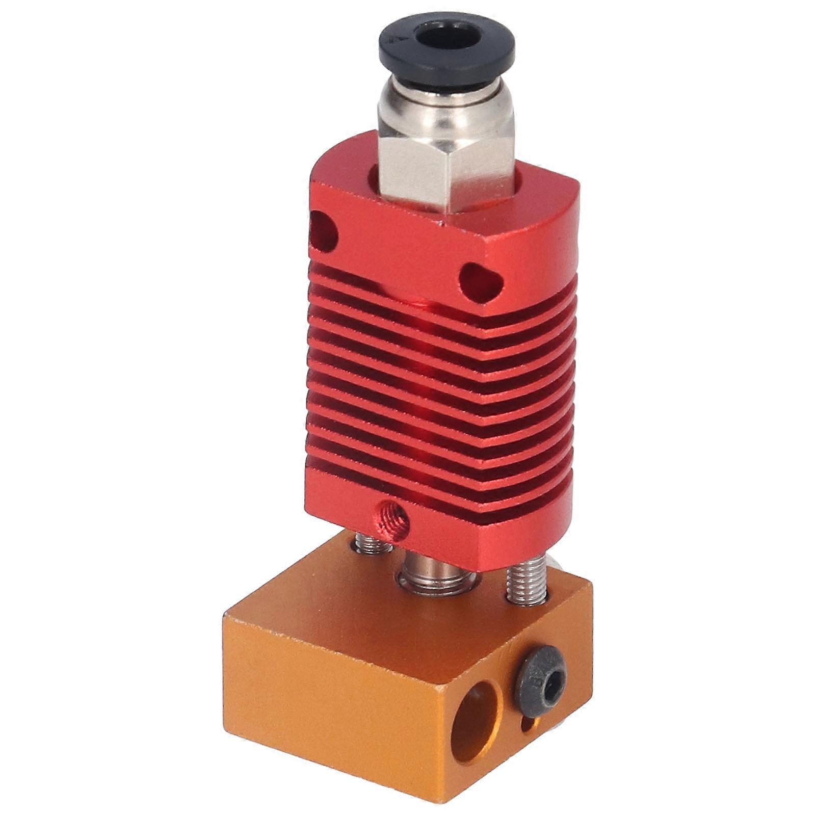 3D Printer Extruder Heating End Kit - Brass Nozzle with Silicone Protective Case for CR10