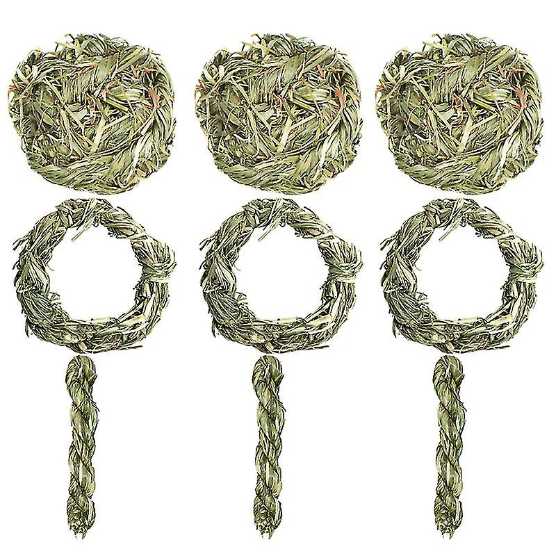 9pcs Hamster Chewing Toy