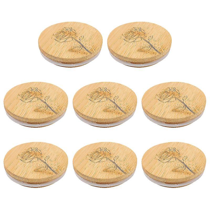8pcs Round Jar Lid