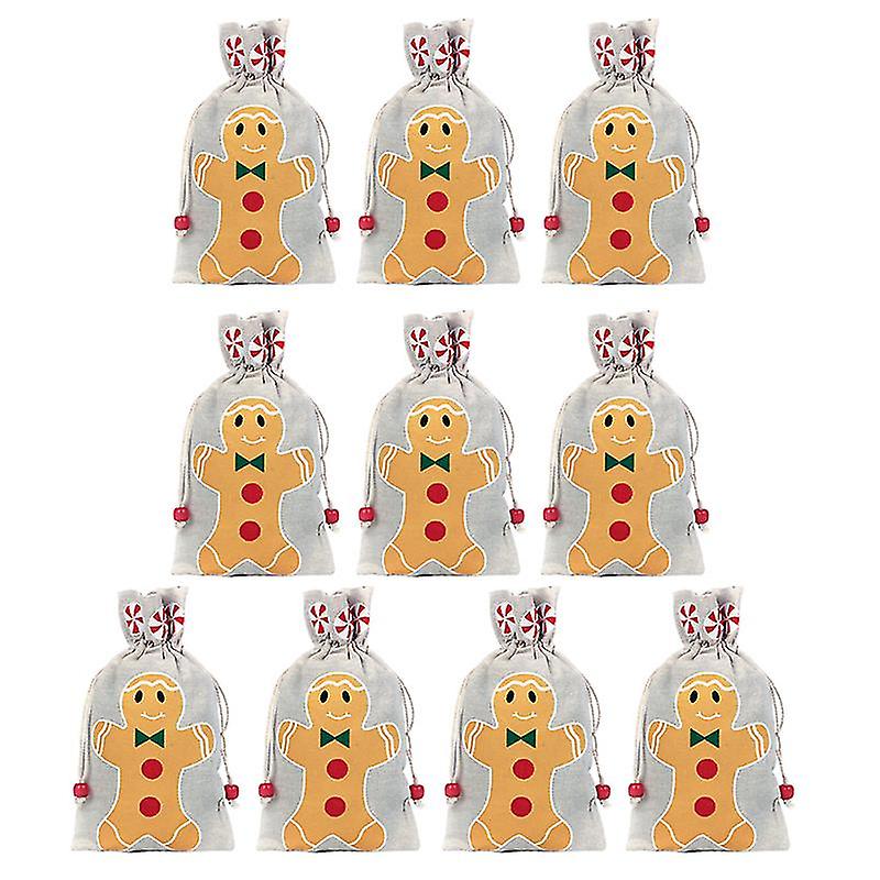 The New 10pcs Christmas Candy Bag