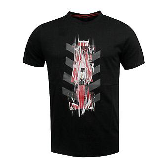 Puma Scuderia Ferrari NightCat Graphic Mens Short Sleeved T-Shirt 762383 02 R24F