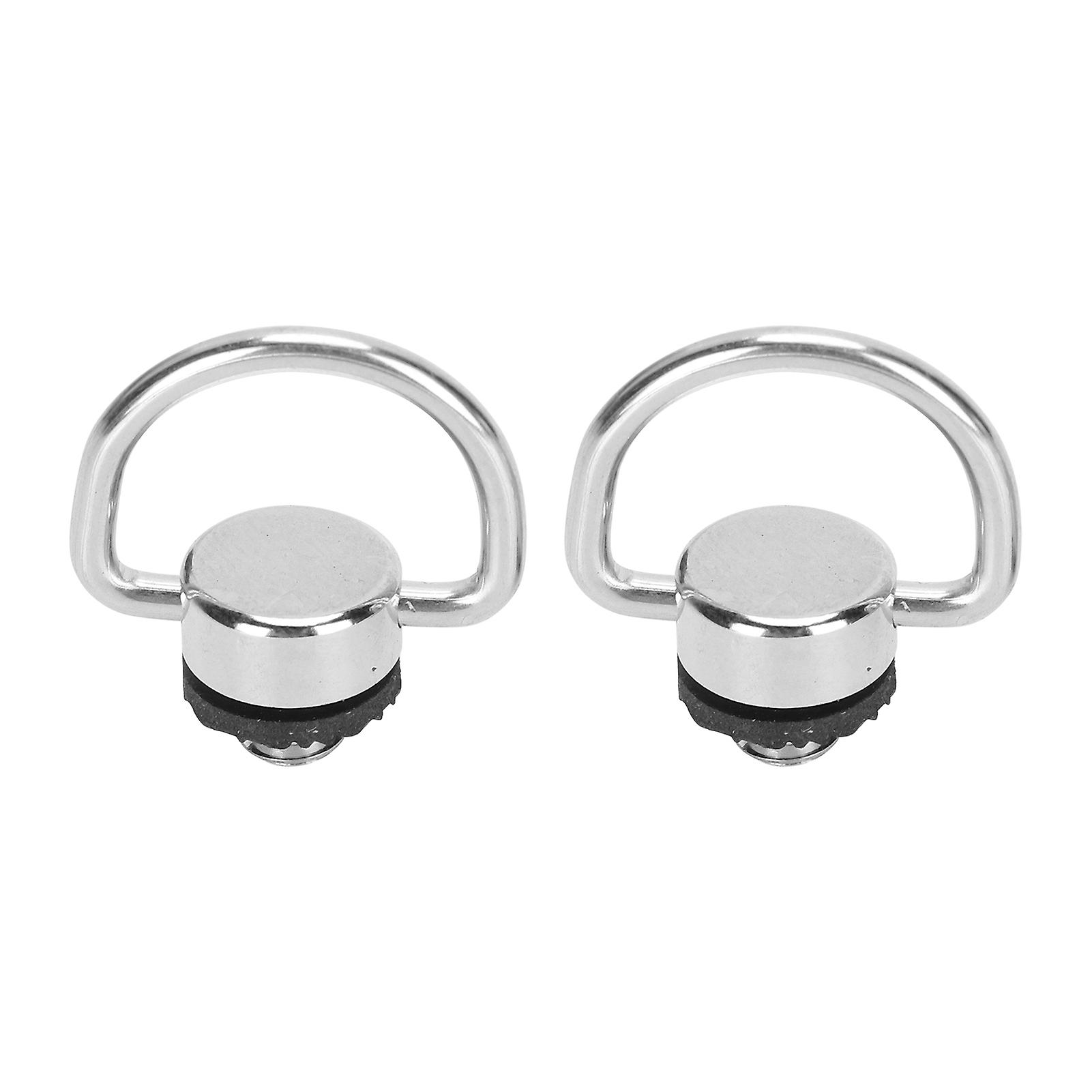 D Ring 1/4 Inch Camera Hanging Connect Adapter Screw for Tripod Quick Release Plate Strap