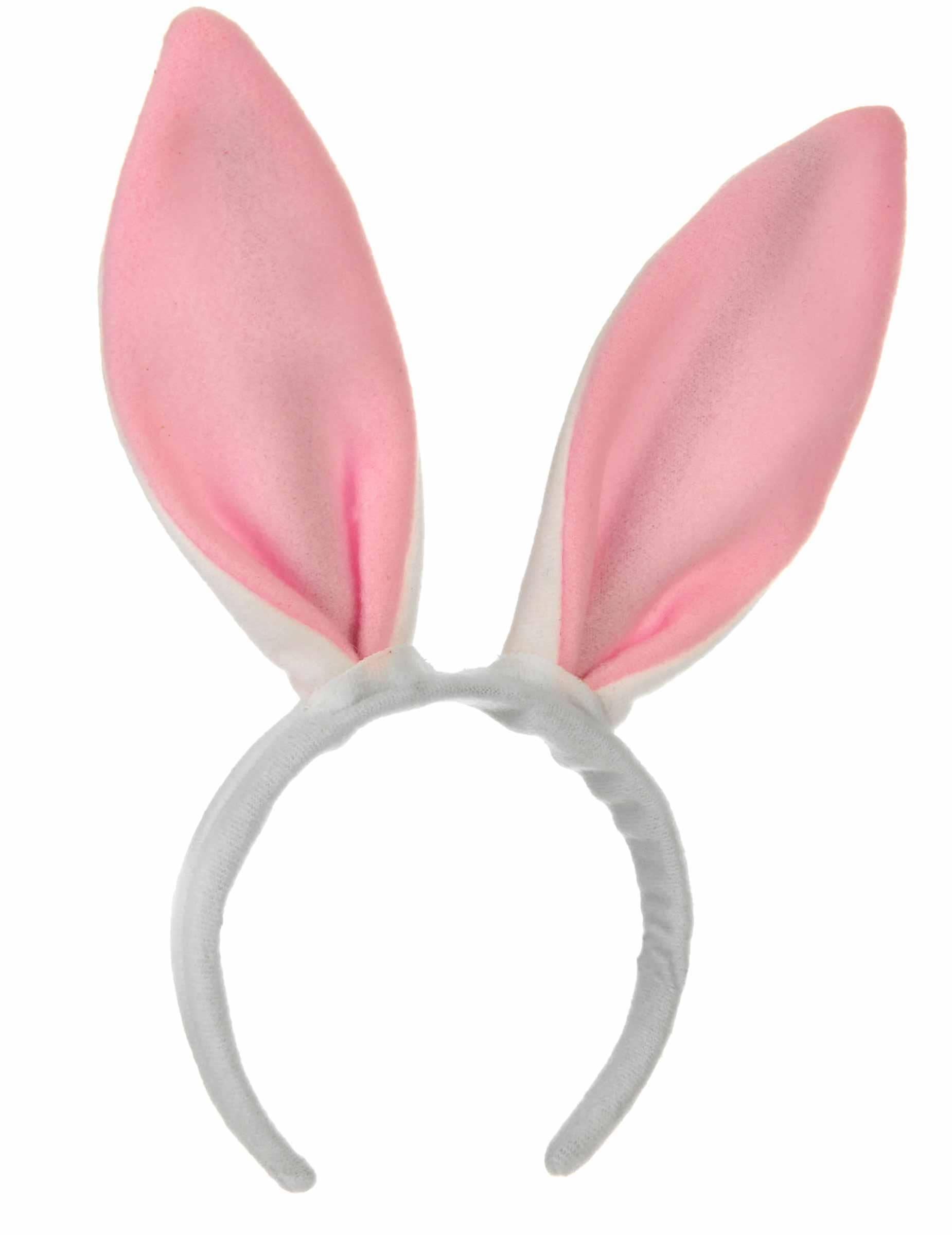 Pink rabbit ears headband child
