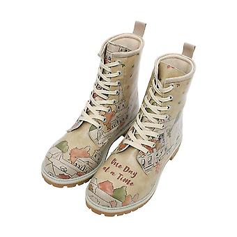 Women Vegan Leather Turquoise Ankle Boots Show Yourself More Love 