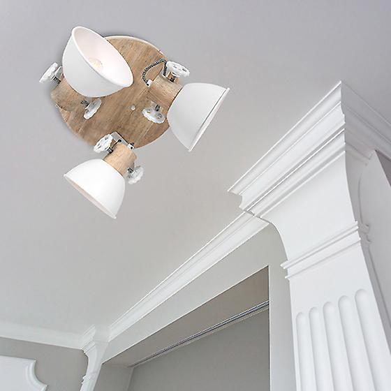 Mexlite spotjes Spots - wit - metaal - 38 cm - E27 fitting - 3063W