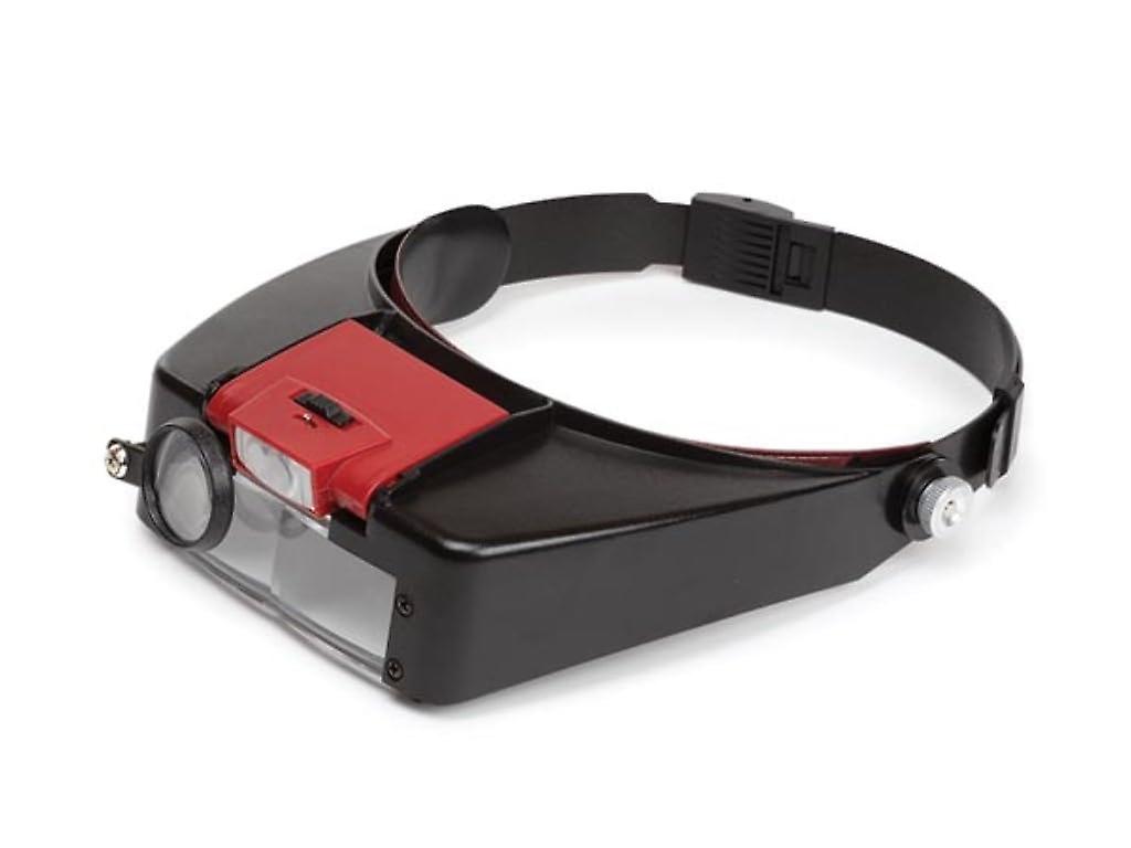 LED Illuminated Head Magnifier 1.8X/2.3X/3.3X Magnifier with Adjustable Light Module