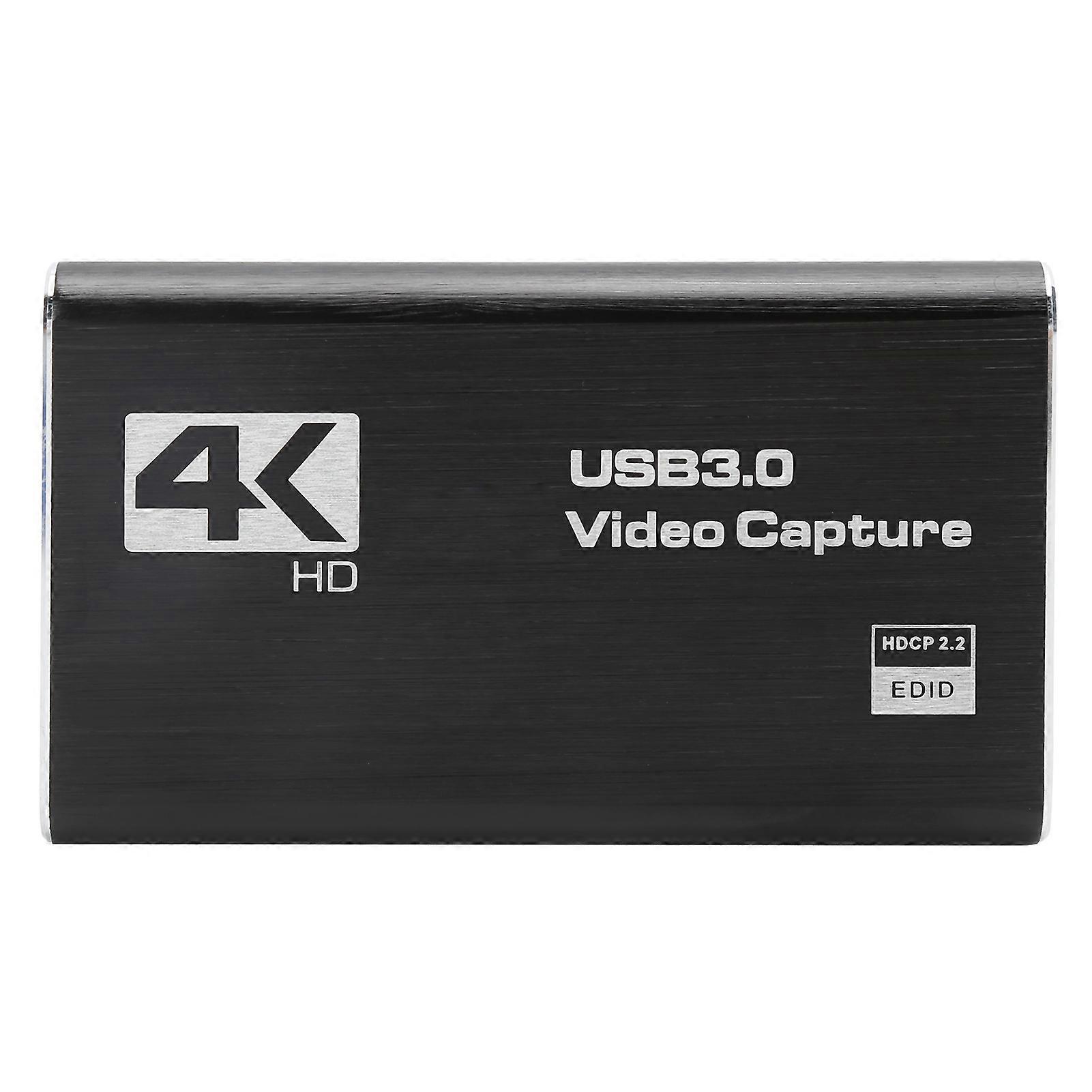 Hd Multimedia Interface Game Capture Card Usb 3.0 Portable Video Converter For Game Live Streaming Broadcasts Video Recording