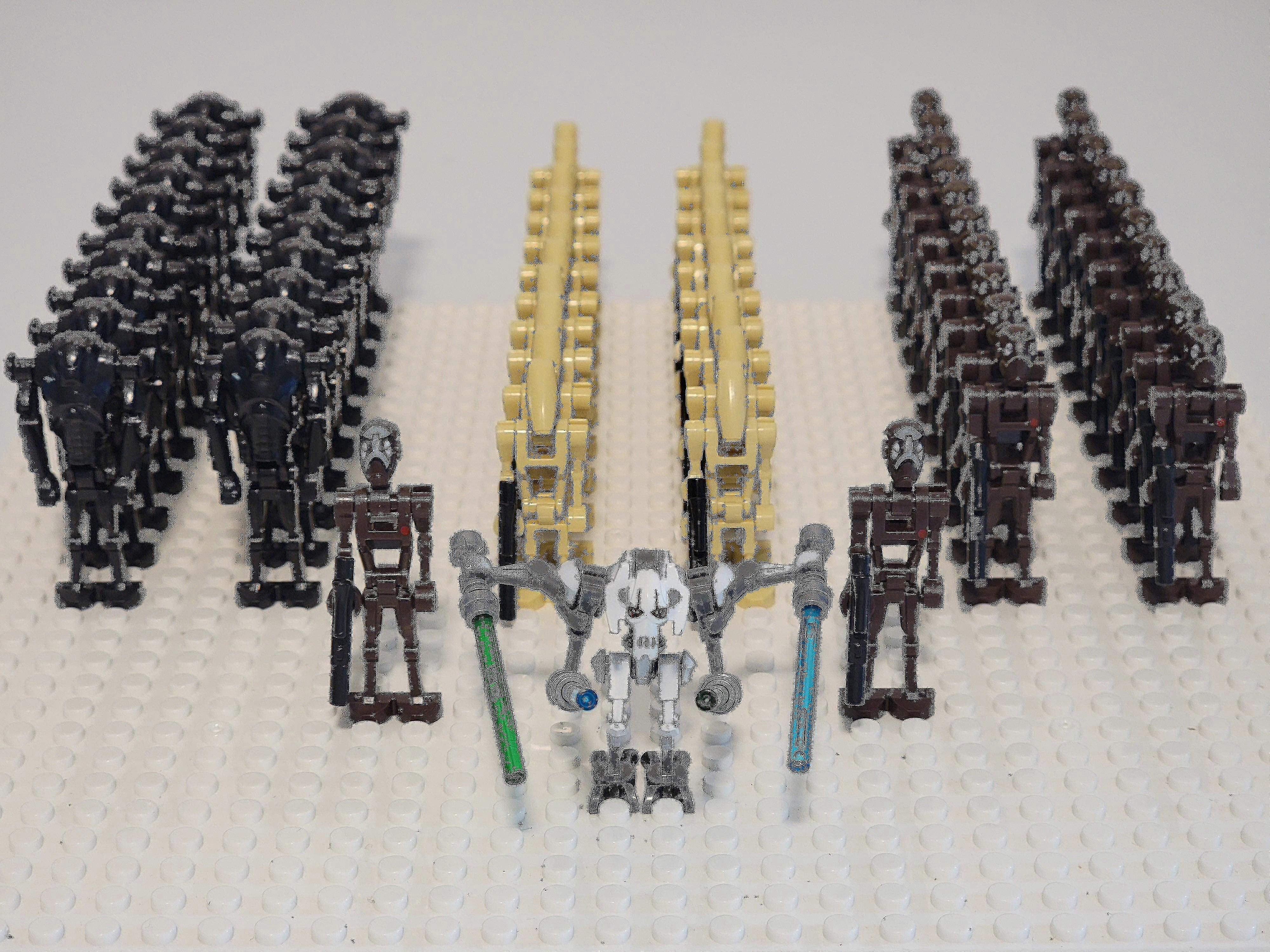 2024 Star Wars Battle Droids Army Custom Set 63pcs Commando Droids Super Battle Droids