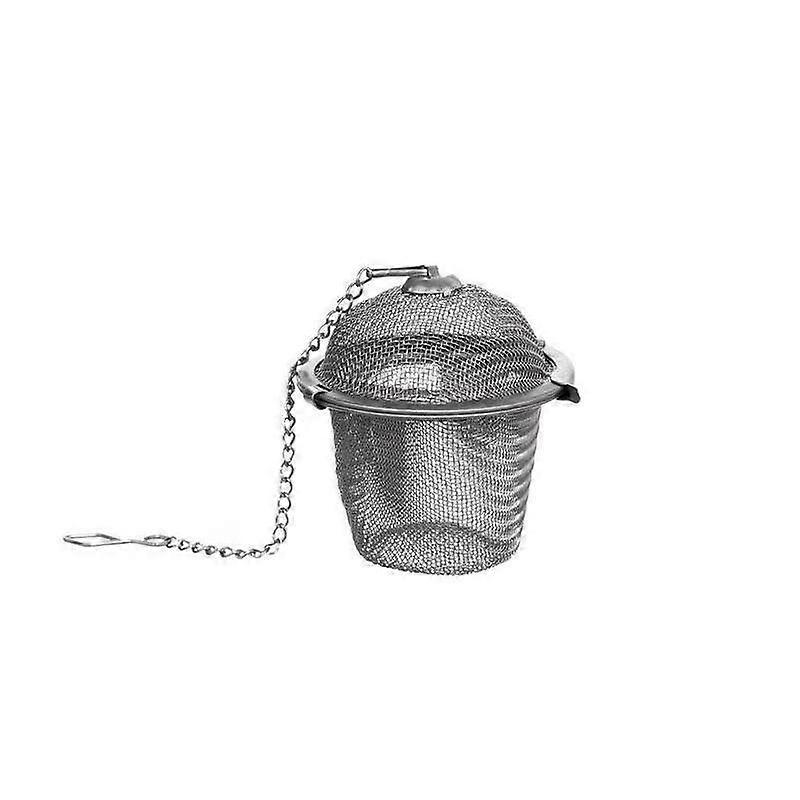 Stainless steel tea and herb filter with practical hook