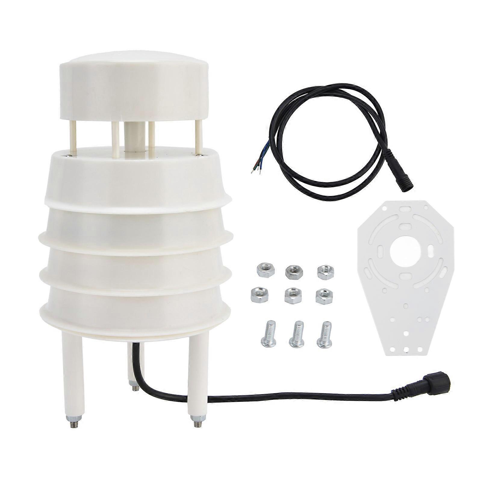 Temperature and Humidity Detector Gauge Small 485 Ultrasonic Integrated Wind Direction Sensor 10~30V NO.8906