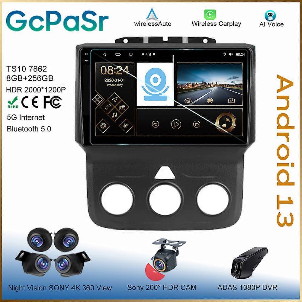 Car Monitor Android For Dodge Ram 4 IV DJ DS 2013 ~ 2019 No 2din Carplay Radio Screen Navigation Auto Stereo Monitor Video CPU WQ5691