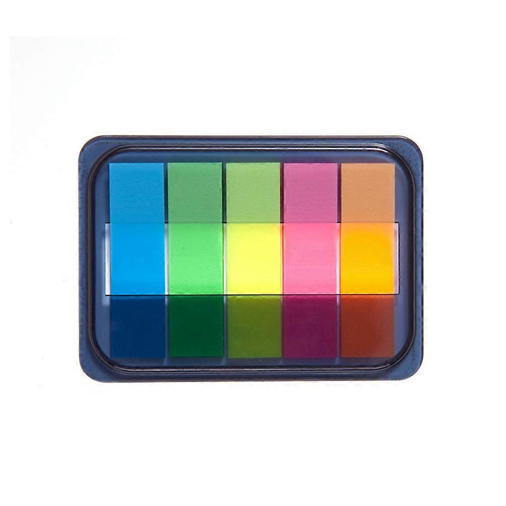 Neon Index Tabs Label Memo Paper Self-stick Note for Page Marker 5 Colors
