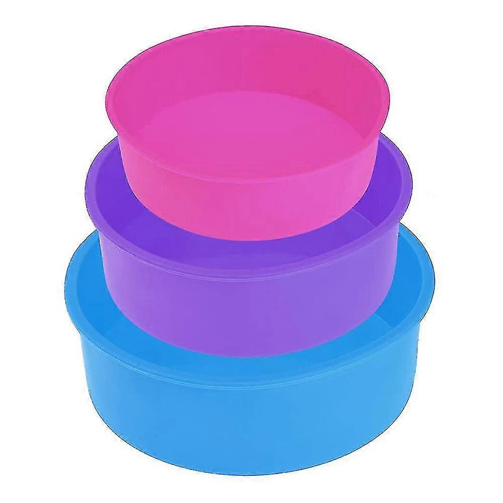 Silicone Cake Mold Baking Bakeware Pan Round, Bpa-free, For Cake