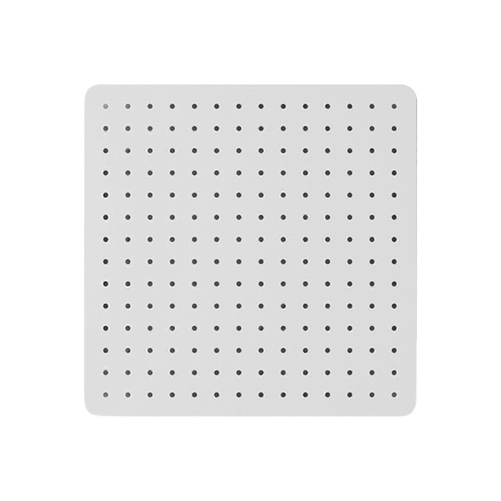 Metal Pegboard Panel Peg Board for Wall Garage Tools Shop Room Kitchen White