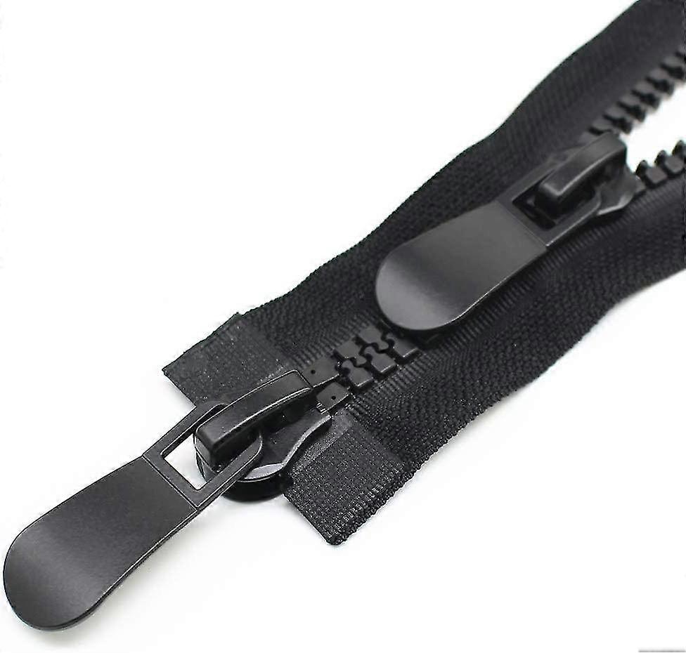 80cm mare fermoar separabile fermoar grele din plastic fermoare