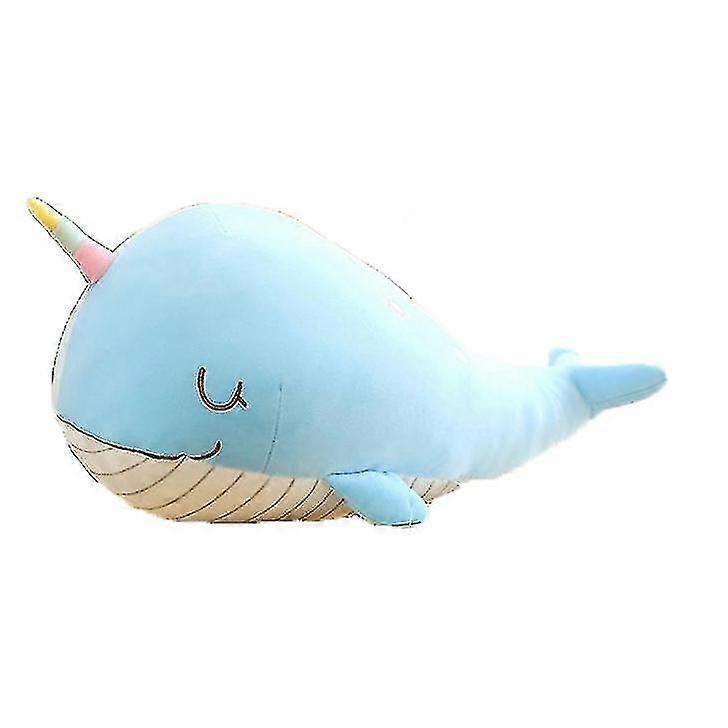 yh-unicorn whale soft toy plush hugging pillow animal fish doll 24"