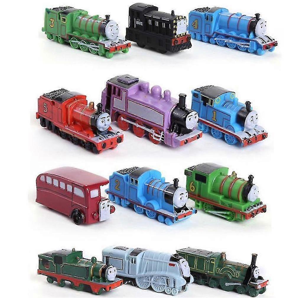 12pcs mini thomas train toy for kids 2-5cm