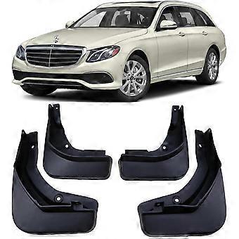 Matte Black Mud Flaps Splash Guards For Mercedes E-Class Sport AMG W213 S213 2017-2023 – Car Wash Safe
