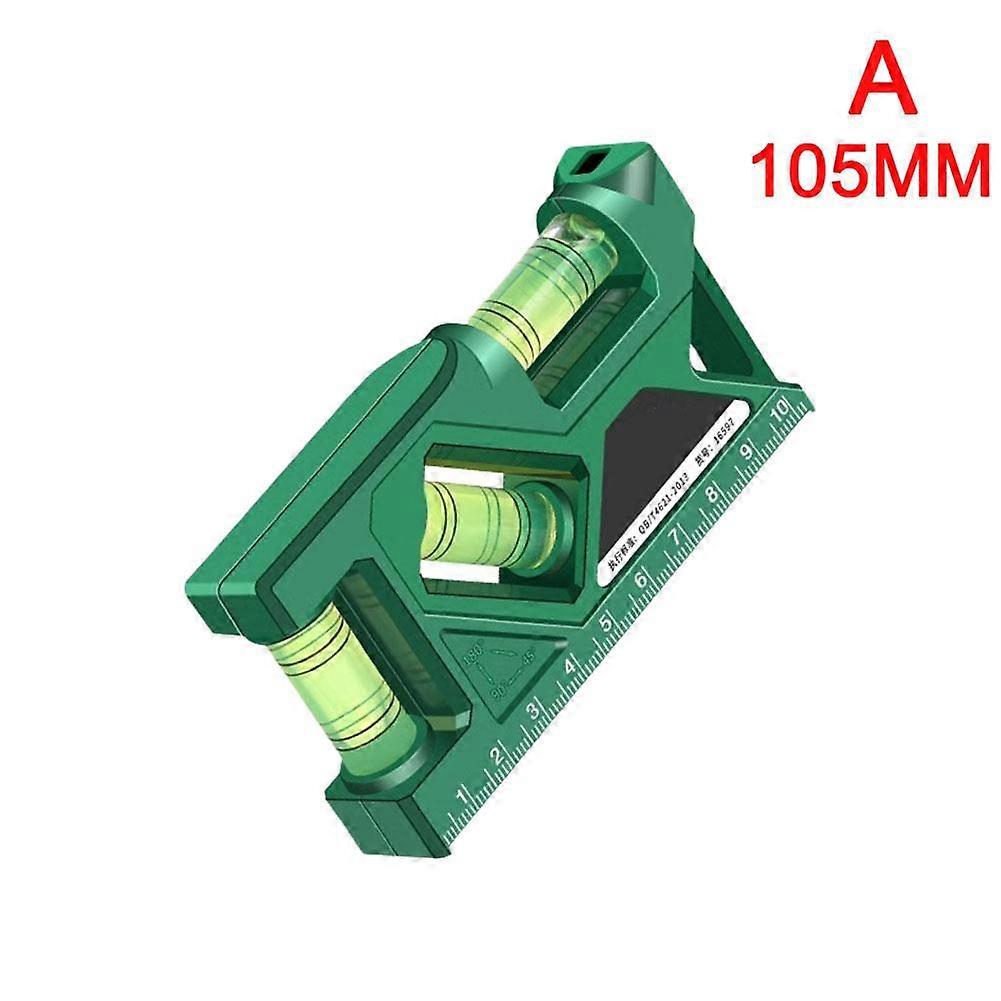 Mini Level Gauge High-precision Horizontal Vertical Measure Metric Ruler