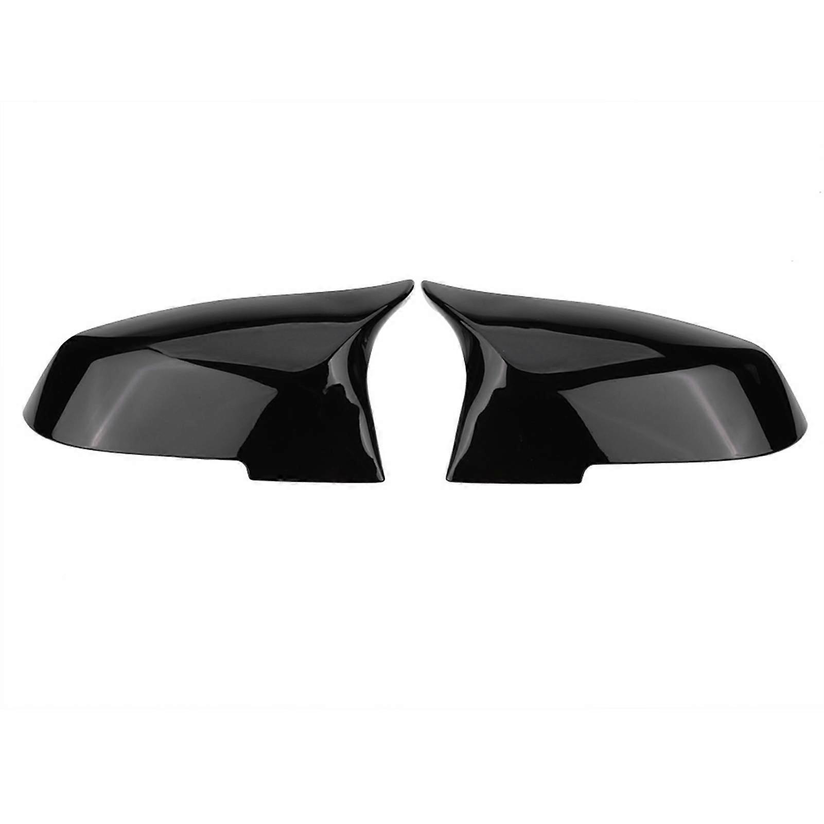 Rearview Mirror Cover Cap for 220i 328i 420i F20 F21 F22 F30 F32 F33 F36 X1 Glossy Black