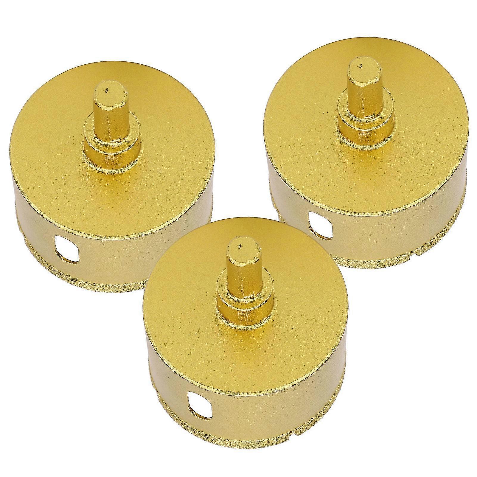 60mm/2.4inDiamondHoleDrillBitCutter-3PcsforGraniteCeramicConcreteMarble