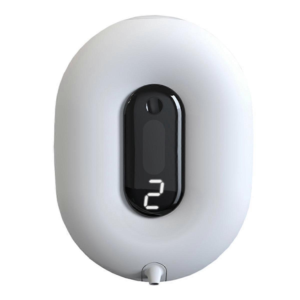 Hand Soap Dispenser U-Shape Auto-Induction Power Supply Mode Wall Hanging Type Timing Function Hous