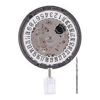 24 Rubis NH35A NH35 6 Heures Automatique Mécanique Montre Mouvement 21600Bph Noir Date Fenêtre