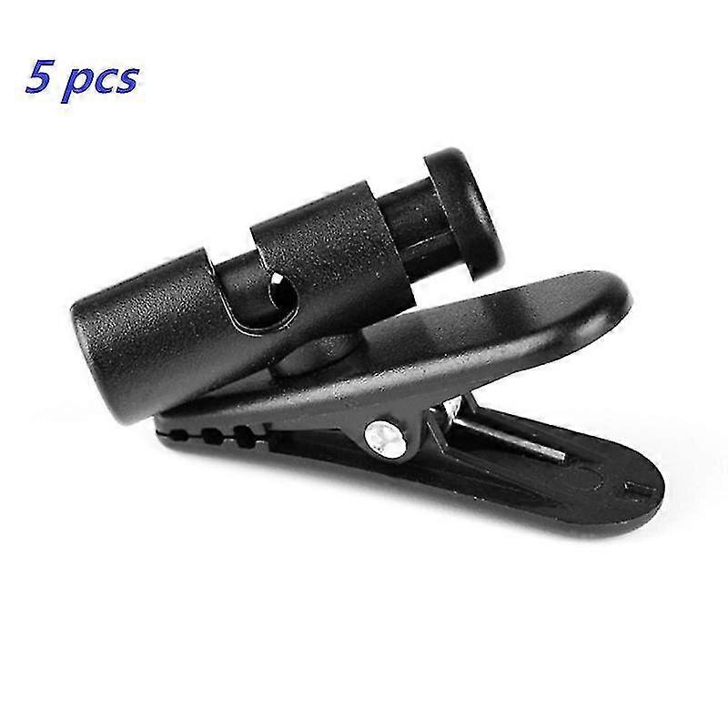 360 Rotatable Headphone Earphone Cable Cord Wire Collar Clip