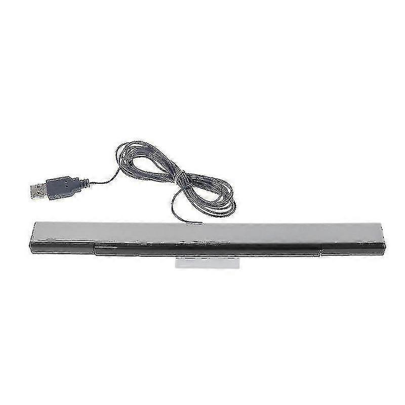 Sensor Bar Wired Receivers Ir Signal Ray Usb Plug Replacement For Wii Remote