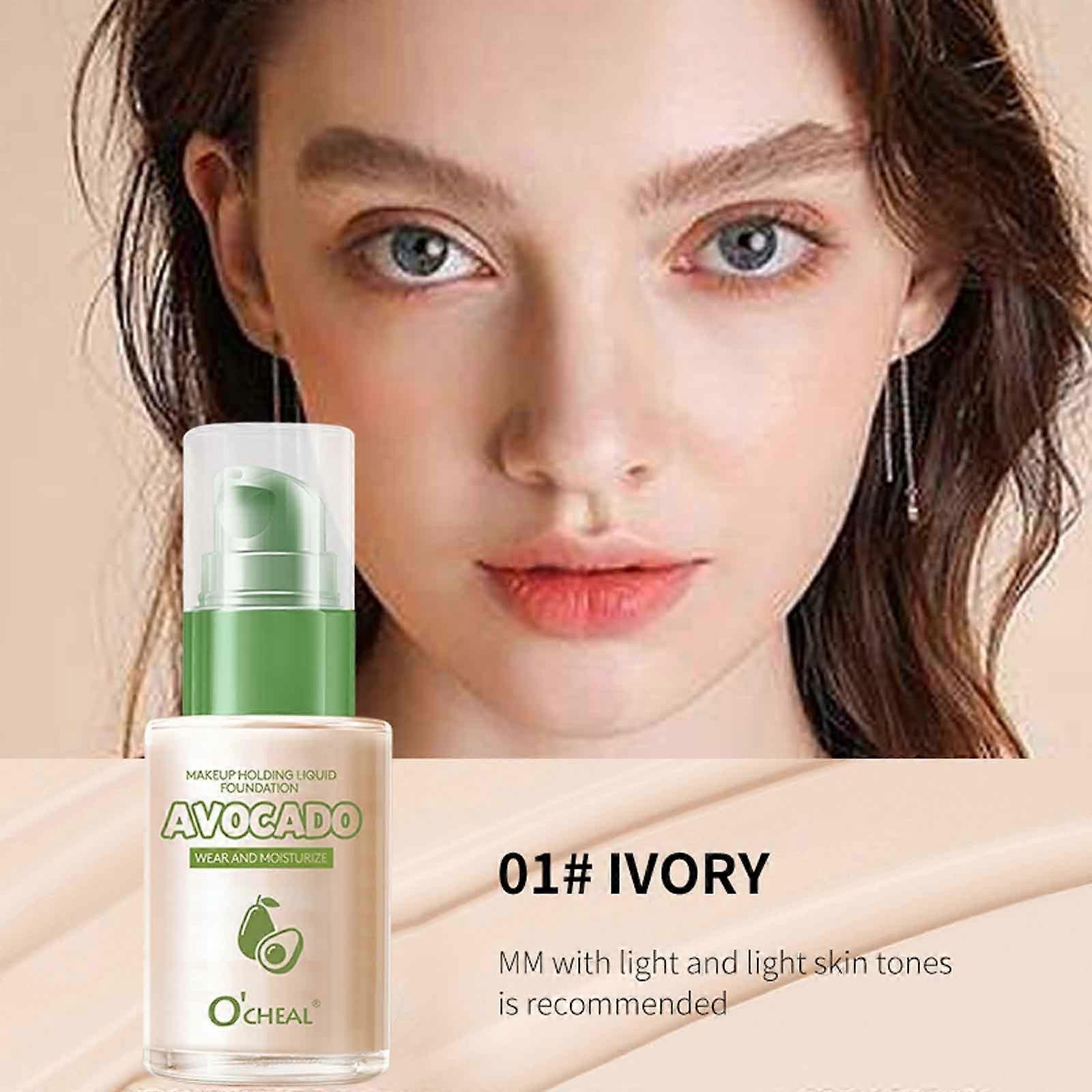 Avocadoes Oil-control Foundations Concealer Pore-isolating Cream Brightens The Skin Before Foundations 35g