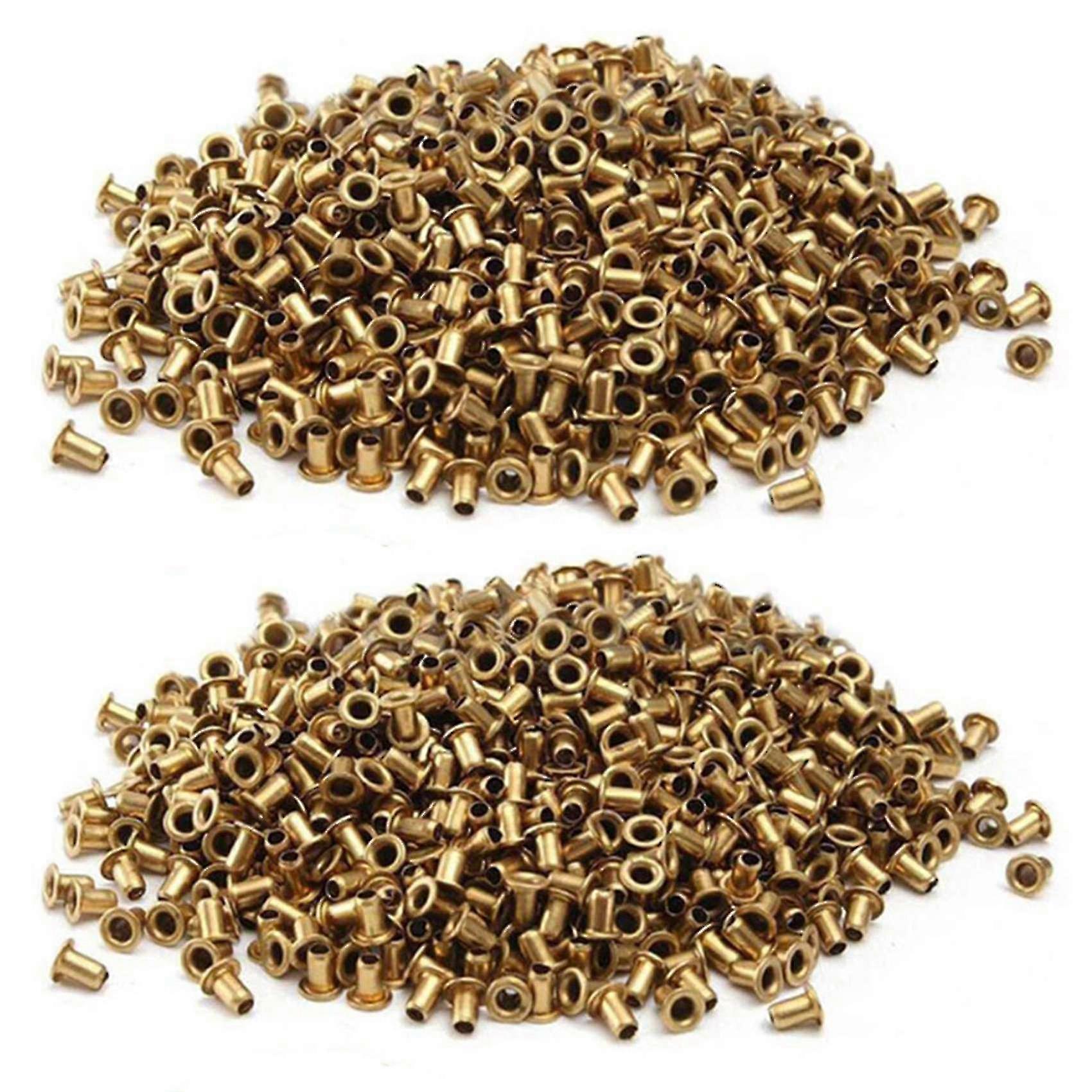 1000pcs Copper Beekeeping Eyelets Compatible With Frames Bee Hive Copper Caps