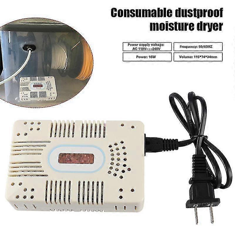 Plug-in Dryer Case Hygroscopic Card Diy Durable 3d Printer Accessories