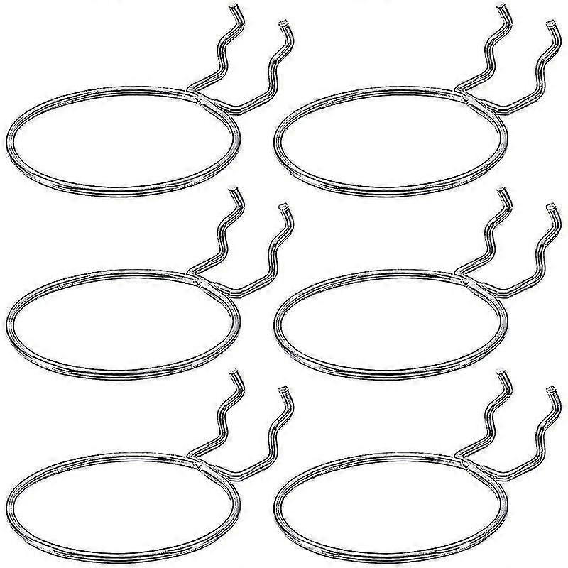 Compatible With6 Pieces Pegboard Bin Hooks Accessories Hanging Cup Pegboard Hooks
