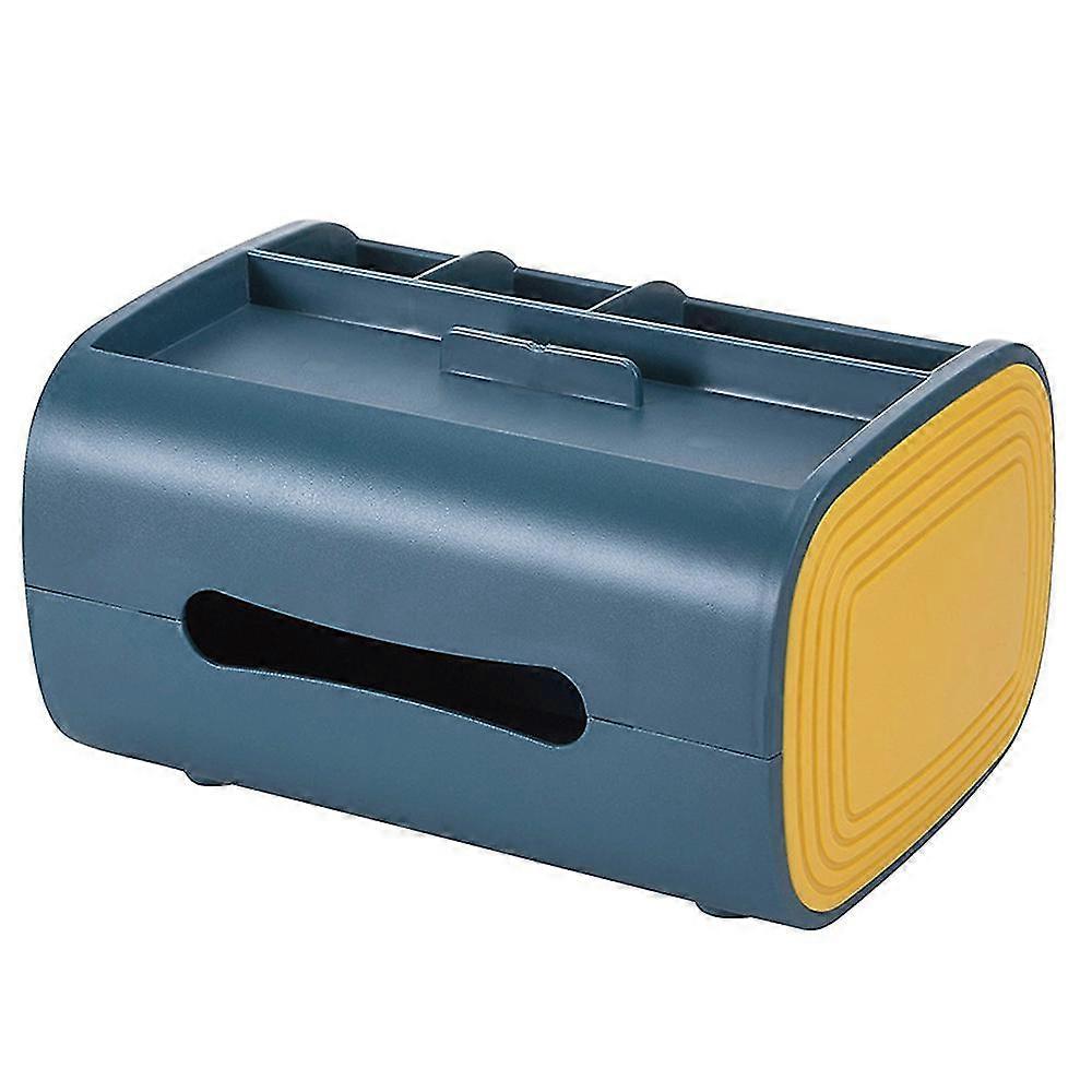 Home Living Room Creative Tissue Box Nordic Light Luxury Multi-function Remote Control Storage Box P