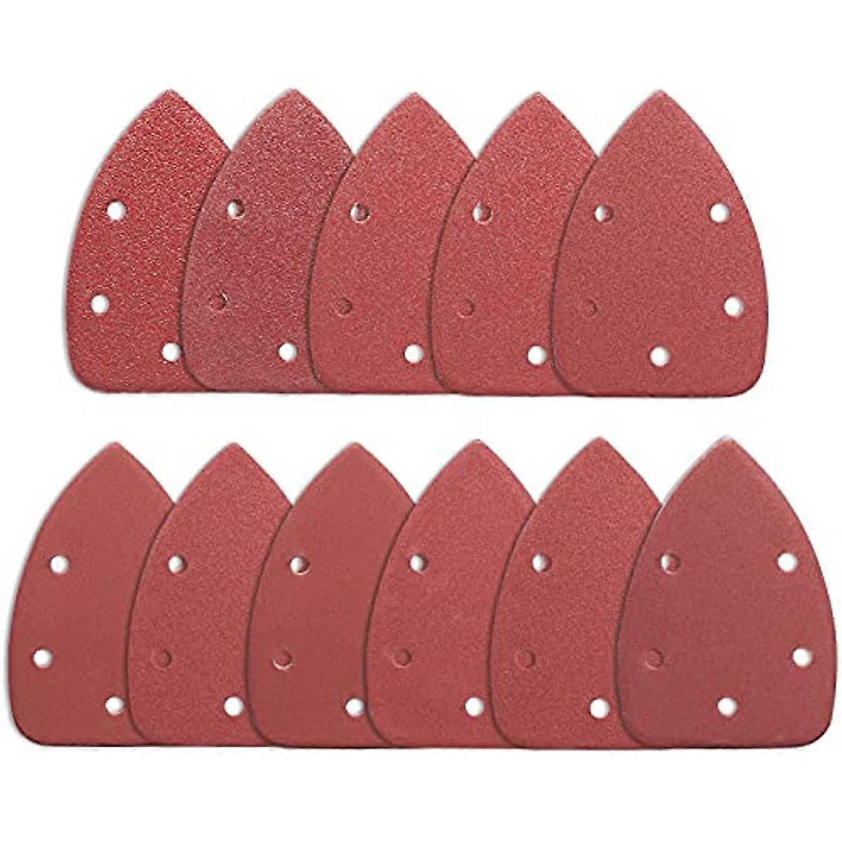 Mouse Sander Pad  Palm Sander Pads Mouse Detail Sander Sandpaper Hook and Loop Sanding Sheets Assorted 40 60 80 100 120 180 240 320 400 600 800 Grits 