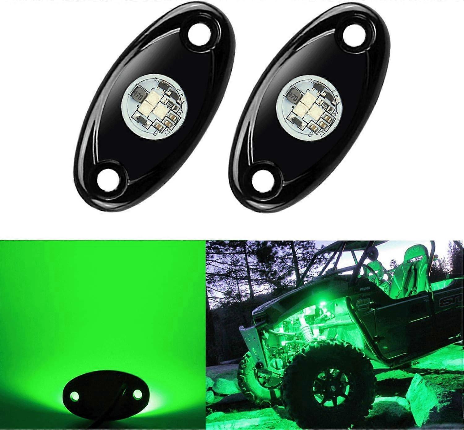 12-Pod LED Rock Lights Kit – Underbody White Lights – IP68 Waterproof – For Jeep Truck ATV UTV Boat - View #5