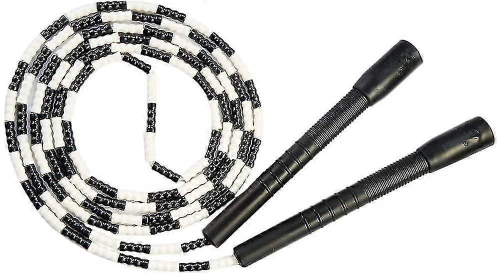 Jump Rope - Soft Beaded Segment Skipping Rope - Adjustable Tangle-free Fancy Rope For Workout