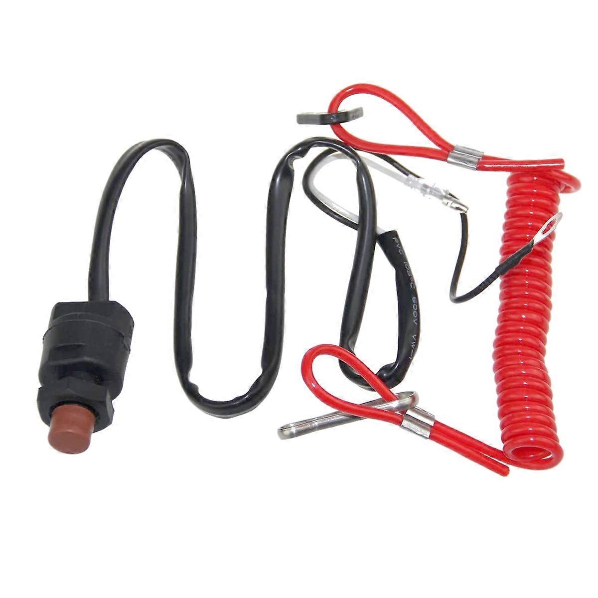 Outboard Cut Off Switch, for Tohatsu Emergency Kill Stop Switch Safety Lanyard Protect