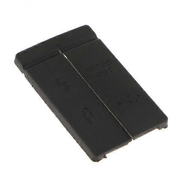 6xInterface   for Canon EOS 40D Camera USB Rubber Cover Skin Lid Protrctor