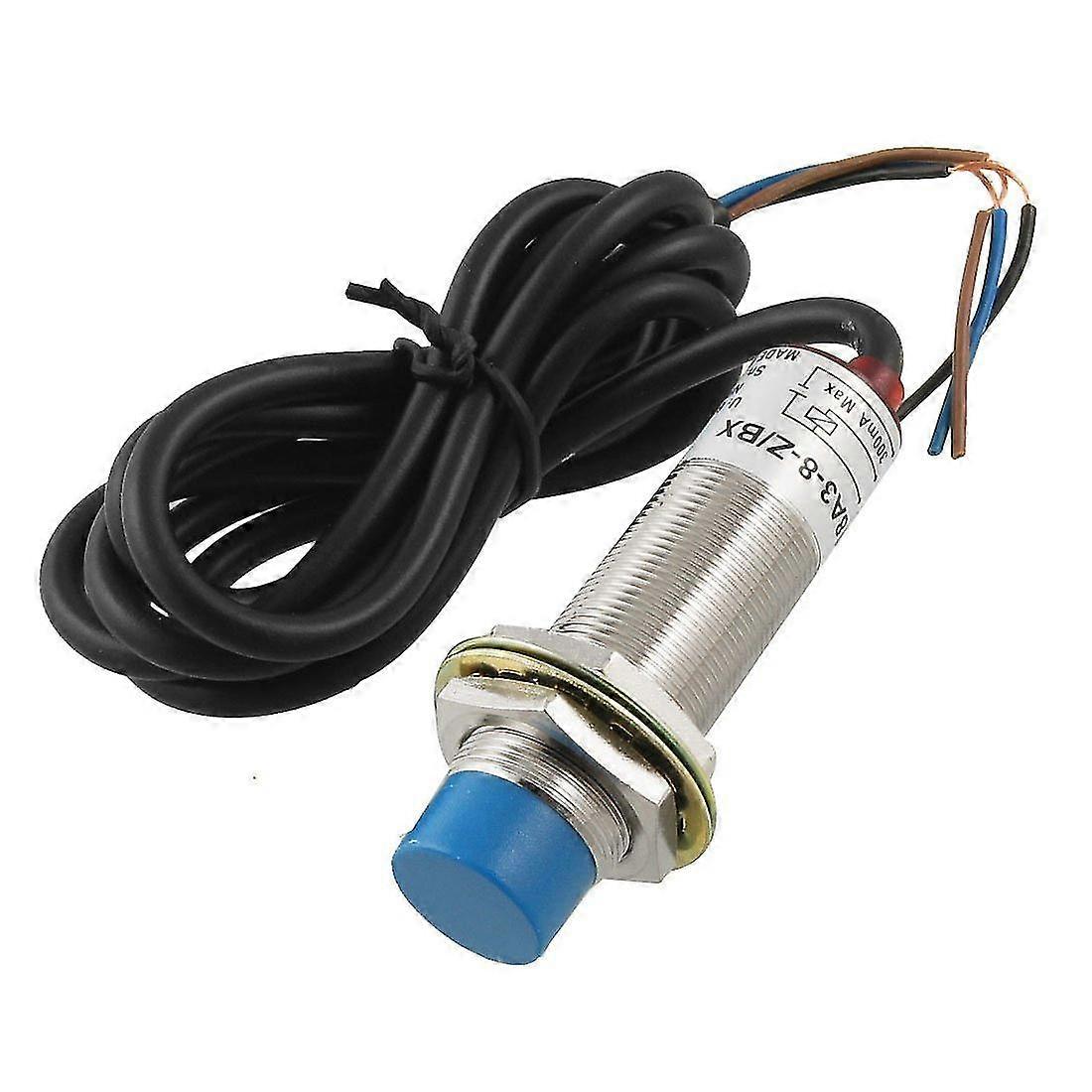 Lj18a3 - 8-z / Bx Dc6-36v 8 Mm Tubular Inductive Proximity Sensor Switch Detector Npn