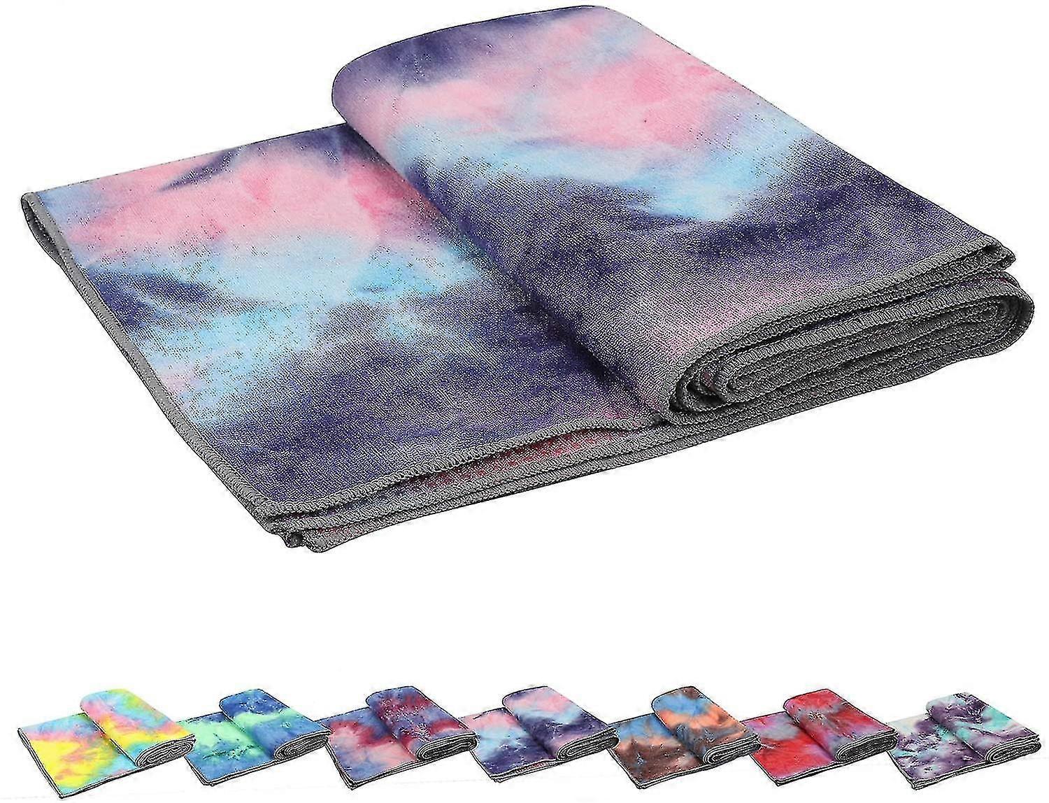 Yoga Towels , Non Slip Hot Yoga Towel Skidless Waffle Texture, 10