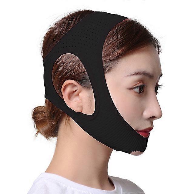 Anti Snore Stop Snoring Chin Strap Belt Anti Apnea Jaw Solution Sleep Support Apnea Belt Adjustable Effectively Reduce Snoring