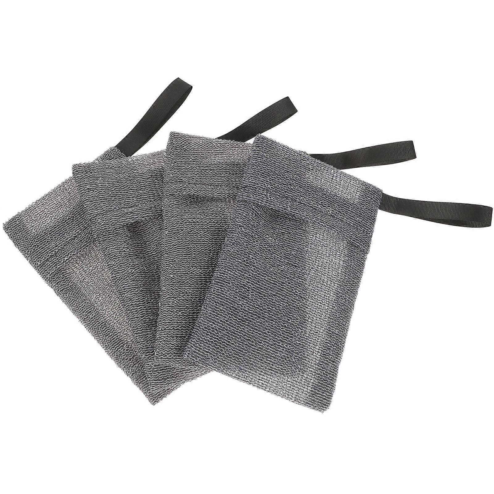 4pcs Soap Pouch Soap Mesh Pocket Mesh Soap Pouches Soap Foaming Bag Soap Foaming Pouches