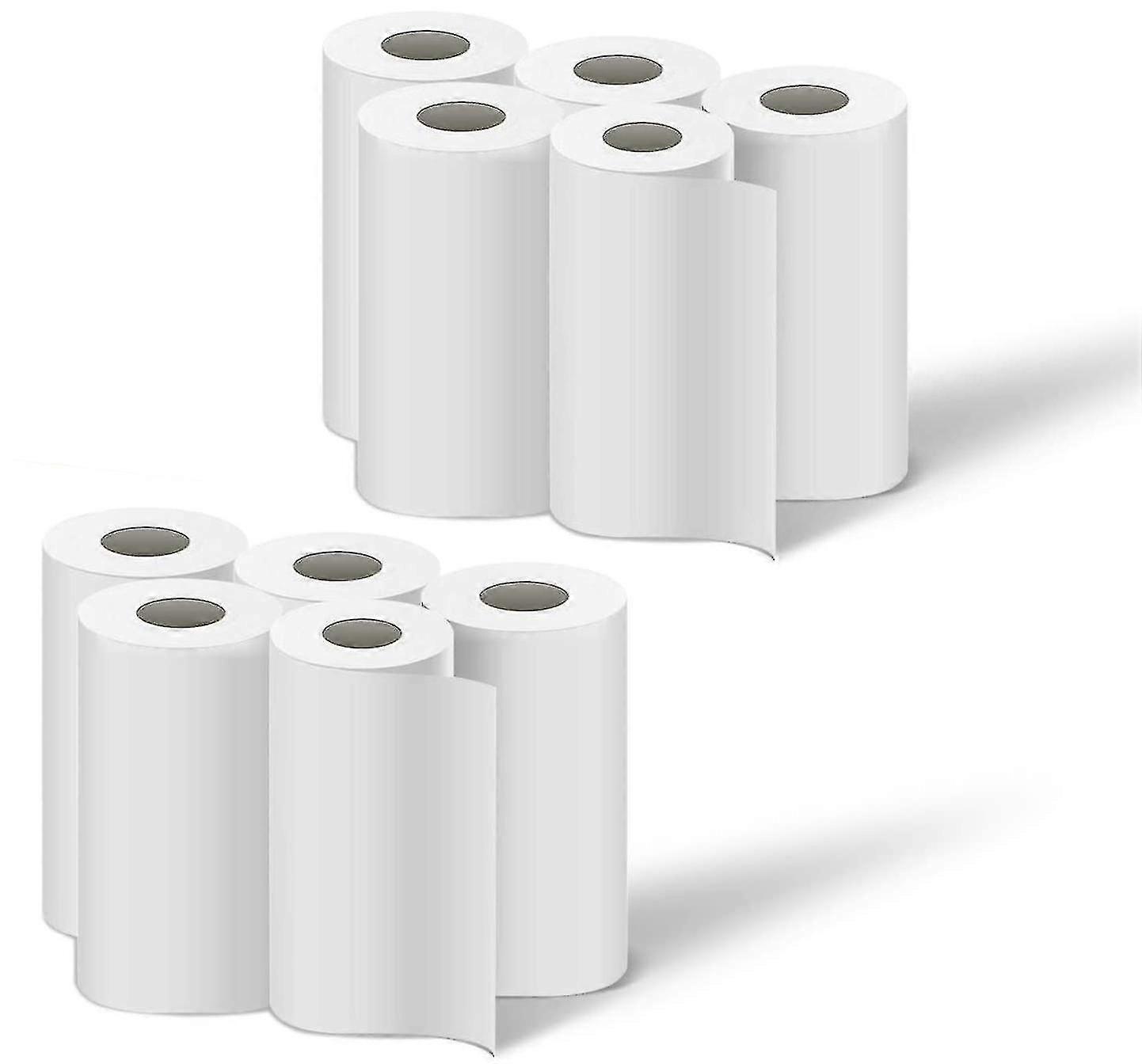 10pcs印刷用紙、(57*30cm) 中心のない10ロール