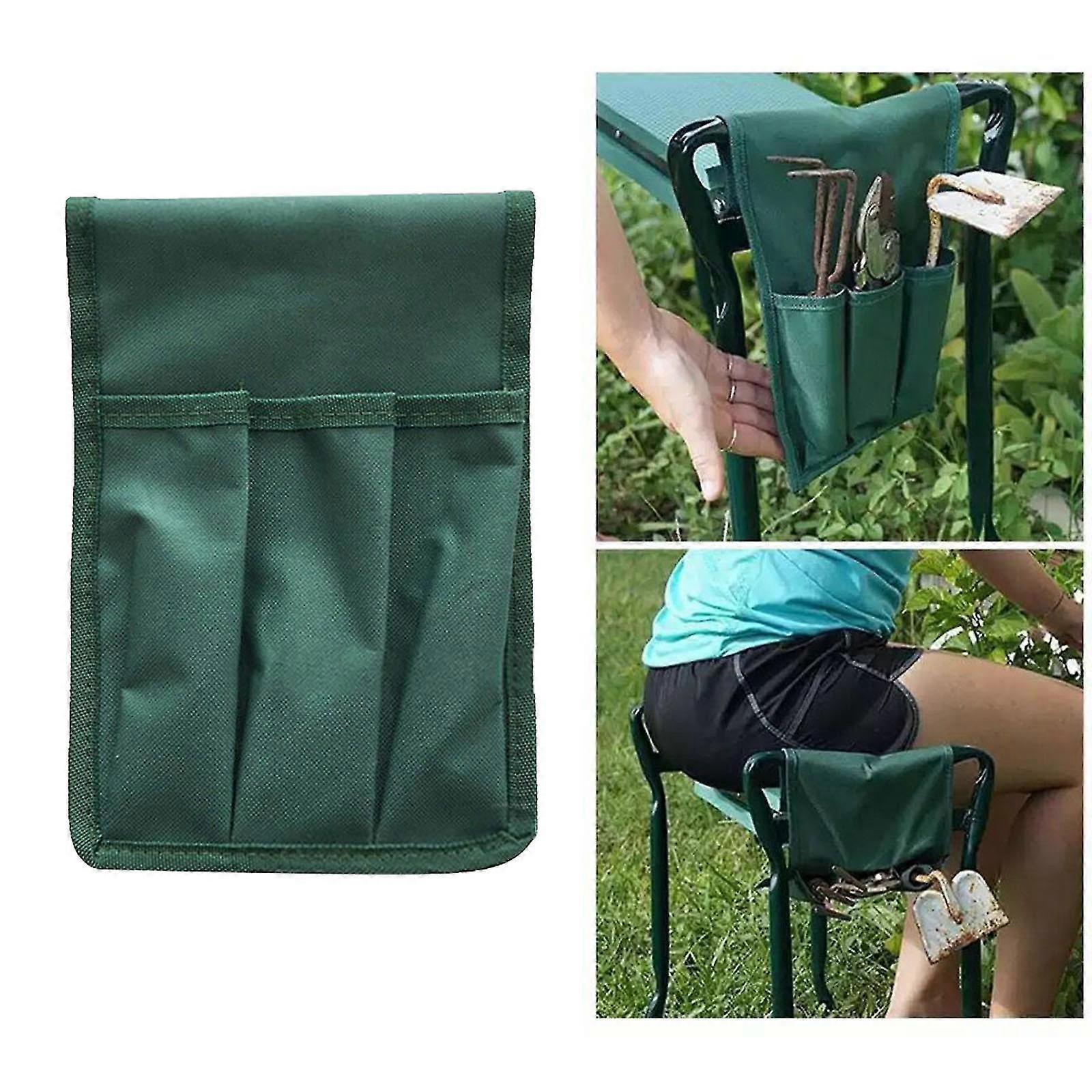 Organization And Storage Garden Kneeler And Seat Stools Foldable Stool With Free Tool Bag